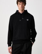 fred perry суичър с качулка мъжки от памук черен M3492