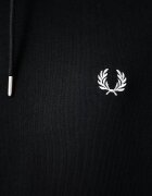 fred perry суичър с качулка мъжки от памук черен M3492