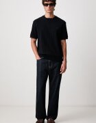 fred perry тениска мъжка от памук с еластан тъмносиня M3442