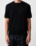 fred perry тениска мъжка от памук с еластан тъмносиня M3442