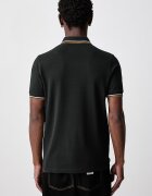 fred perry тениска с яка мъжка от памук зелена M3600