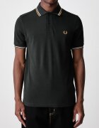 fred perry тениска с яка мъжка от памук зелена M3600