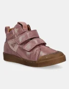 Froddo Детски половинки обувки от велур ROSARIO HIGH-TOP