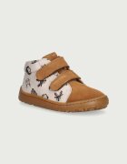 Froddo половинки обувки за деца от кожа BAREFOOT FIRST STEP бежови G2130369