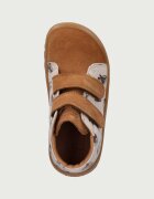 Froddo половинки обувки за деца от кожа BAREFOOT FIRST STEP бежови G2130369