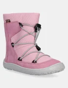 Froddo зимни обувки за деца от кожа BAREFOOT TEX TRACK WOOL розови G3160251