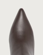 Furla ботуши под коляното дамски от кожа Aria кафяви YM651FA X30000 2460S