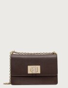 Furla чанта crossbody дамска от кожа 1927 Mini Crossbody 20 кафява BAFKACO.ARE000.4284S