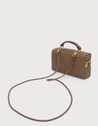 Furla чанта crossbody дамска от кожа Camelia Micro кафява WE00625.HSF000.4489S