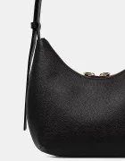 Furla чанта crossbody дамска от кожа Goccia S Shoulder Bag черна WB01500 BX3353 O6000