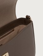 Furla чанта crossbody дамска от кожа Iride S кафява WB02206.BX4758.4903S