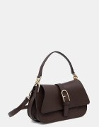 Furla чанта crossbody дамска от кожа кафява WB01032.BX2045.4284S