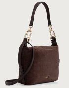 Furla чанта crossbody дамска от кожа Tonie Mini Hobo кафява WE00877.U10000.3244S