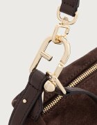 Furla чанта crossbody дамска от кожа Tonie Mini Hobo кафява WE00877.U10000.3244S