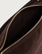 Furla чанта crossbody дамска от кожа Tonie Mini Hobo кафява WE00877.U10000.3244S