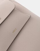 Furla Чанта дамска от кожа Lea M Tote бежова WB01941