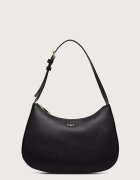 Furla чанта тип хобо дамска от кожа Margot S черна WB02167.BX3104.O6000