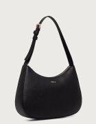 Furla чанта тип хобо дамска от кожа Margot S черна WB02167.BX3104.O6000