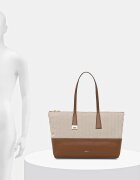 Furla чанта tote дамска Olivia L Tote бежова WB01940 BX3542 TCO00