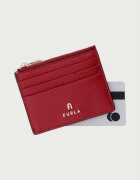 Furla калъф за карти дамски от кожа Camelia S червен WP00388.HSF000.CGQ00