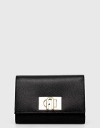Furla Кожен портфейл дамски в черно