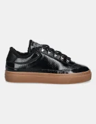 Furla Кожени маратонки Enjoy Lace-Up Sneaker в черно YK31ENJ BX4211 O6000