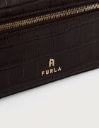 Furla козметична чанта дамска от кожа Camelia Micro кафява WE00625.BX4255.2460S