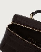 Furla козметична чанта дамска от кожа Camelia Micro кафява WE00625.BX4255.2460S