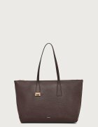 Furla шопинг чанта дамска от кожа Olivia L Tote кафява WB01940.HSF000.4284S