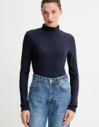 G-STAR Блуза с дълги ръкави A line slim rib mock