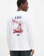 G-STAR Памучна блуза с дълги ръкави