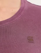 G-STAR тениска дамска от памук Overdyed eyben slim v t 2.0 бордо D24533-B059