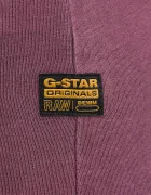 G-STAR тениска дамска от памук Overdyed eyben slim v t 2.0 бордо D24533-B059