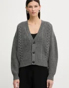 G-STAR Вълнен пуловер Cable cropped cardi