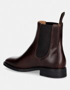 Gant боти челси дамски от кожа Fayy кафяви 33551427