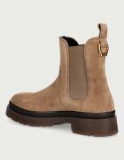 Gant боти челси дамски от велур Aligrey бежови 33553422