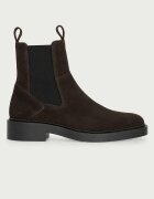 Gant боти челси дамски от велур Fallwi кафяви 33543445