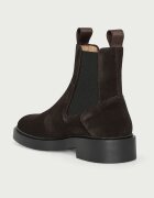 Gant боти челси дамски от велур Fallwi кафяви 33543445