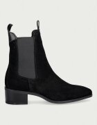 Gant боти челси от велур St Broomly черни 33553451
