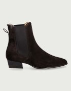 Gant боти дамски от велур Bassotte кафяви 33553413