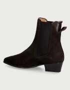 Gant боти дамски от велур Bassotte кафяви 33553413