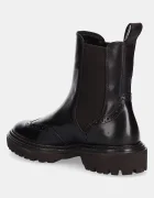 Gant Кожени боти челси Ivyhill в кафяво с равна подметка 31551119