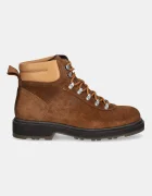 Gant Кожени кубинки Wootlynne в кафяво с равна подметка 31543079