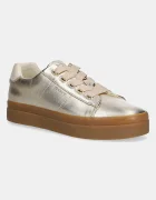 Gant Кожени маратонки Avona в златисто 31531990
