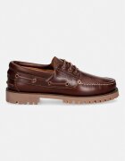 Gant Кожени мокасини Tratton мъжки в кафяво 32631270