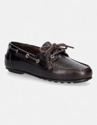 Gant мокасини дамски от кожа Seabaya кафяви 32571258