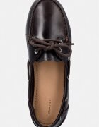 Gant мокасини дамски от кожа Seabaya кафяви 32571258