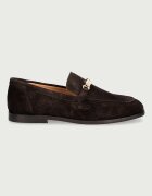 Gant мокасини дамски от велур Gimble кафяви 33573453