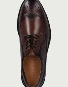 Gant половинки обувки мъжки от кожа Bidford кафяви 33631369