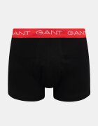Gant прилепнали боксерки мъжки от памук с еластан 3 броя черни 902613003